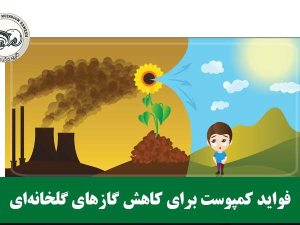 فواید کمپوست برای کاهش گازهای گلخانه‌ای