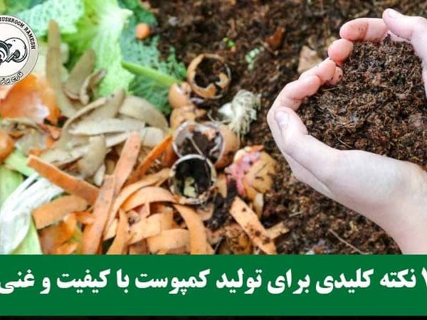 7 نکته کلیدی برای تولید کمپوست با کیفیت و غنی